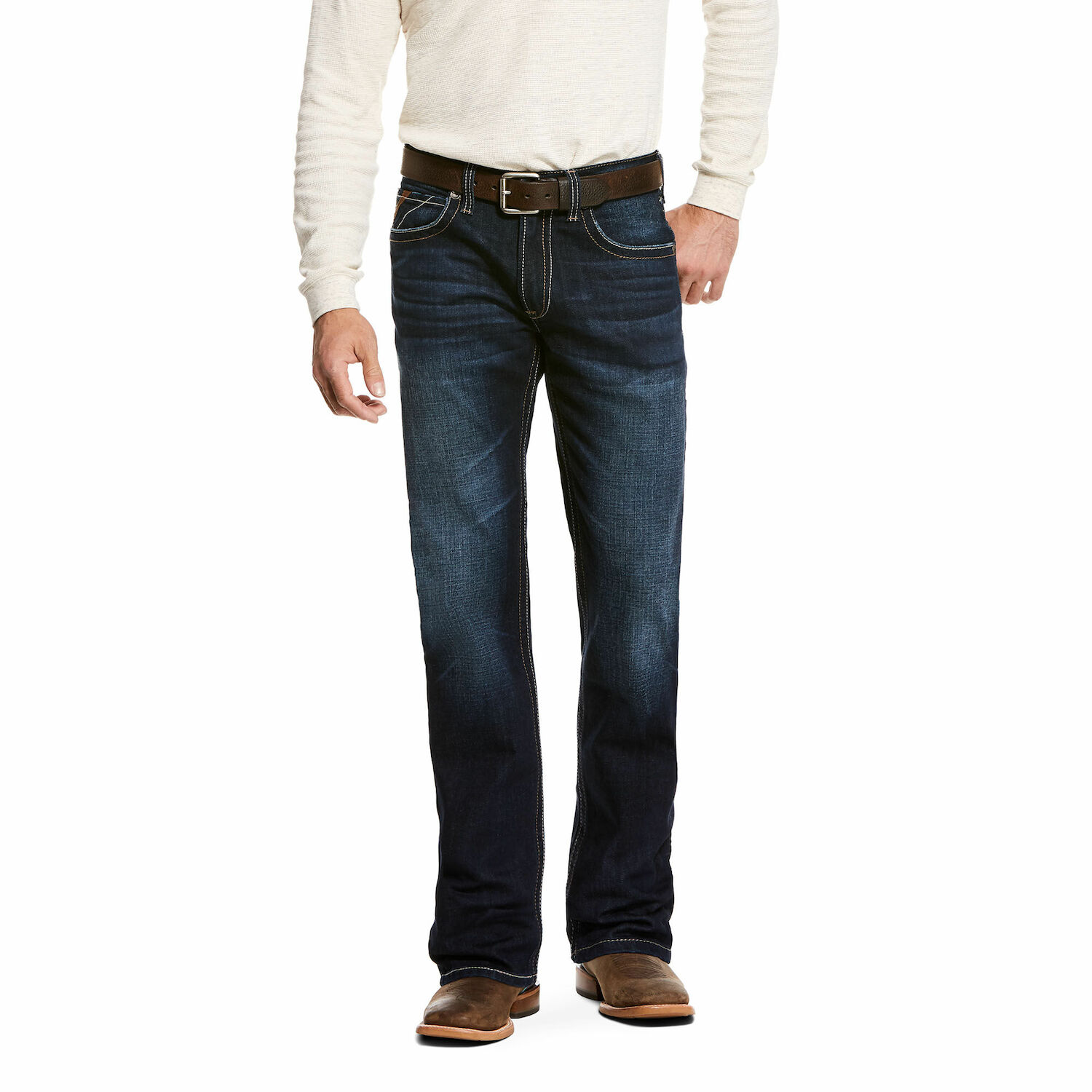 M5 Slim Stretch Ralston Stackable Straight Leg Jean