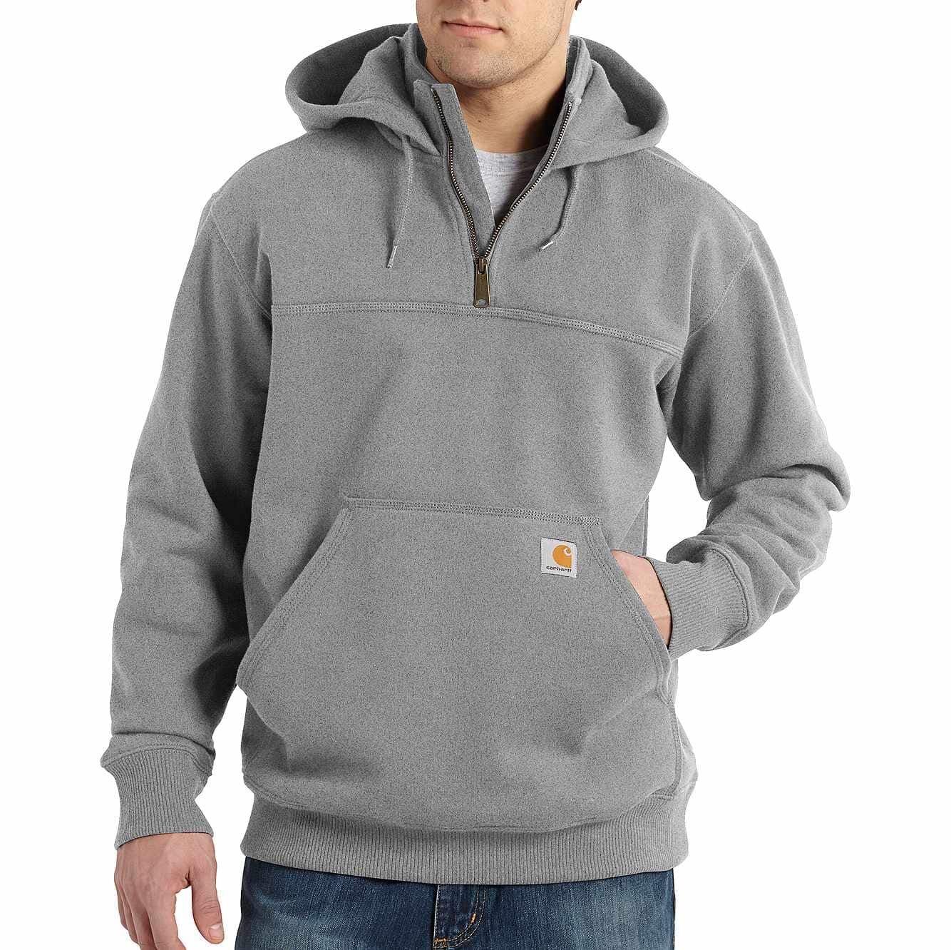 Rain Defender Paxton Heavyweight Hooded Zip Mock Sweatshirt