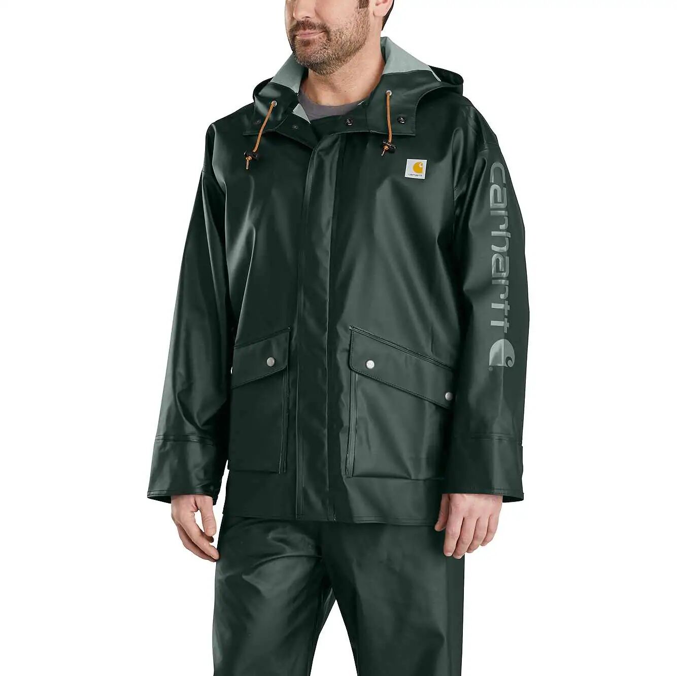 Mid-Weight Waterproof Rain Storm Coat