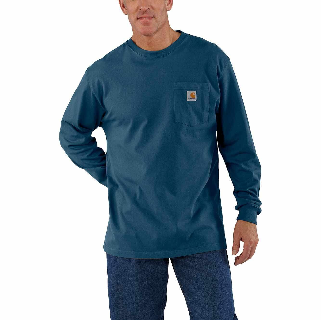 Workwear Long-Sleeve Pocket T Shirt