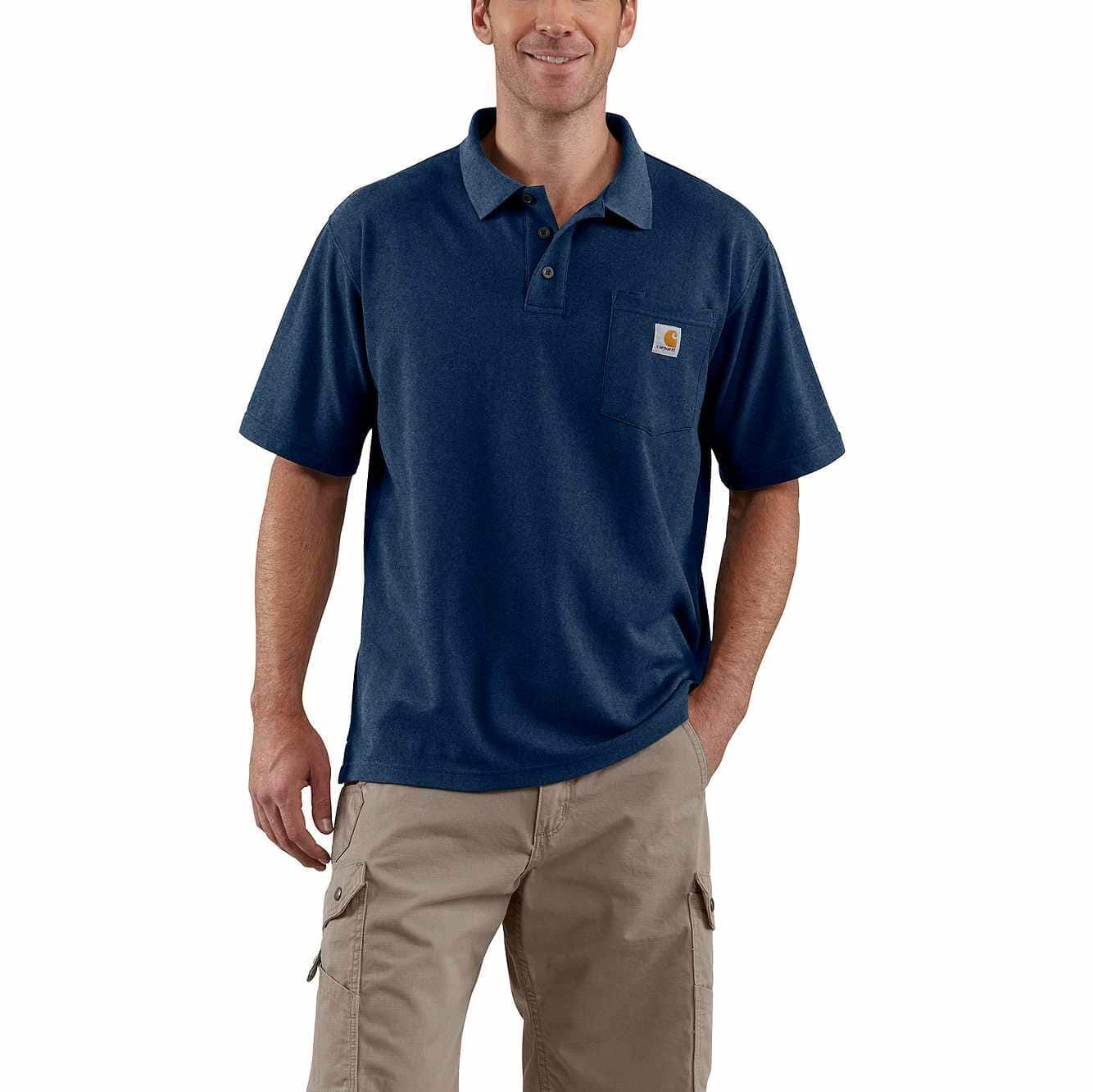 Contractors Work Pocket Polo