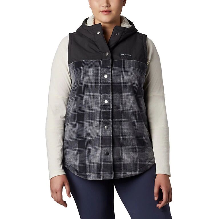 Womens Benton Springs Overlay Vest - Plus Size