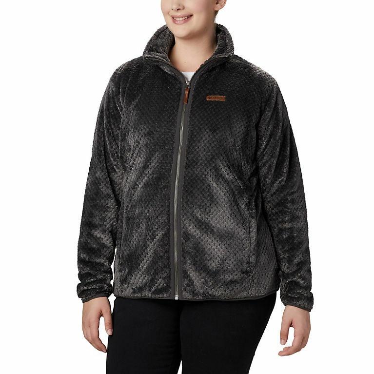 Womens Fire Side II Sherpa Full Zip Fleece Plus Size