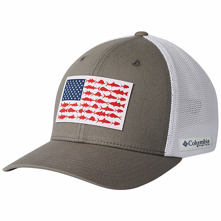 PFG Mesh Fish Flag Ball Cap