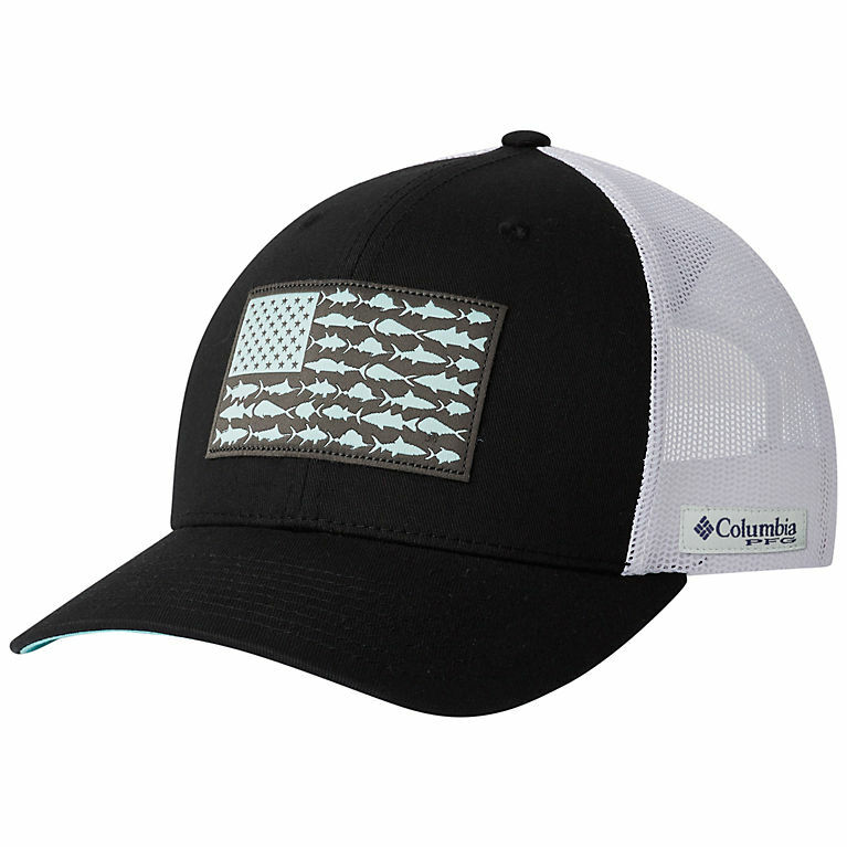 PFG Mesh Snap Back Fish Flag Ballcap