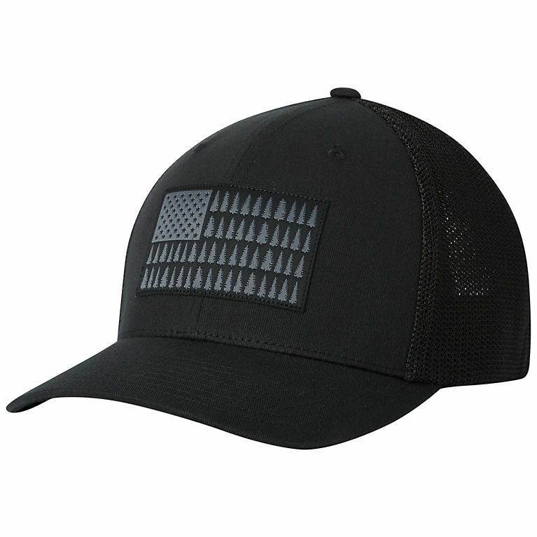 Columbia Mesh Tree Flag Ball Cap