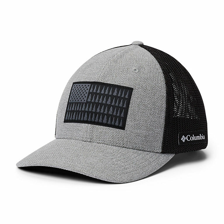 Columbia Mesh Tree Flag Ball Cap