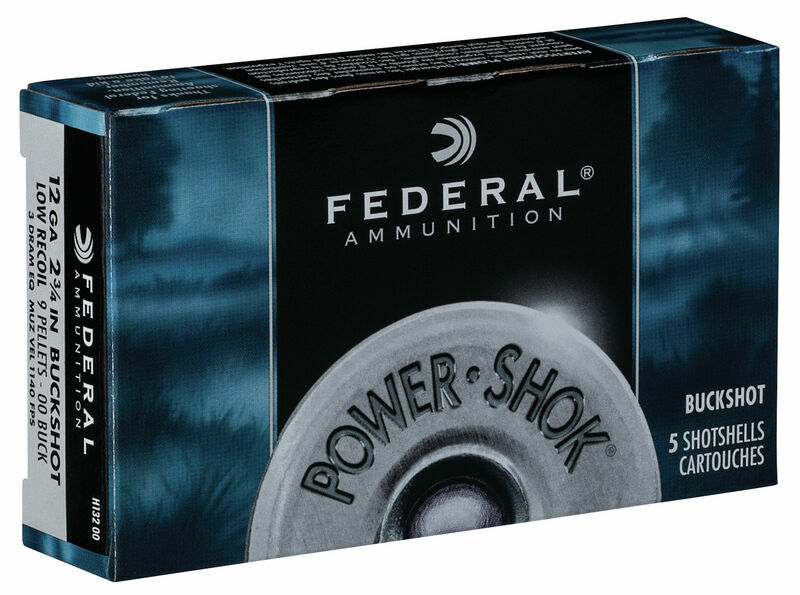 Power-Shok Buckshot - Low Recoil 12 ga