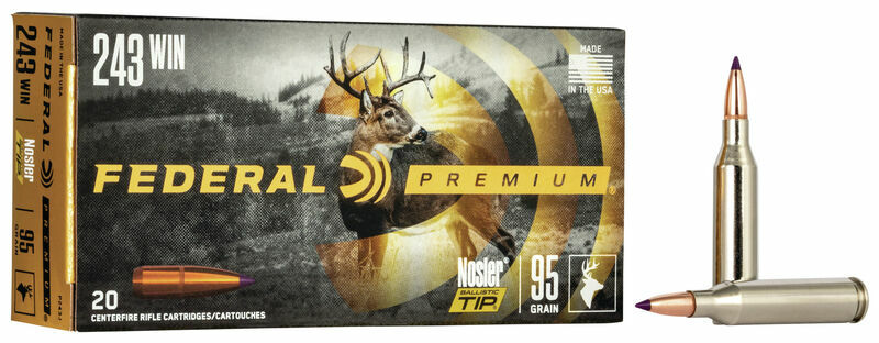 Nosler Ballistic Tip Hunting 243 Win