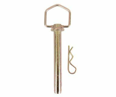 Hitch Pin  Swivel Handle  Yellow Chromate  3 8 X 4-1 4