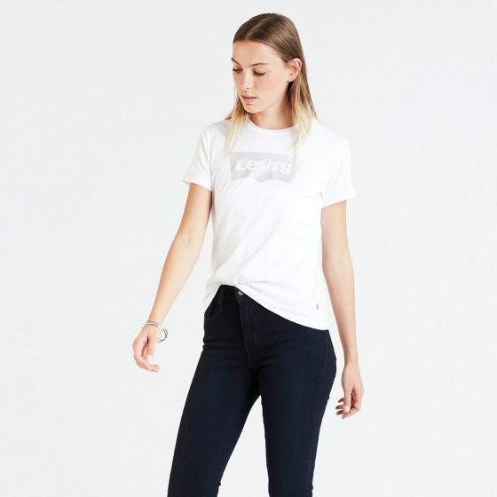 Levis Perfect Logo Graphic Tee â€“ WHITE