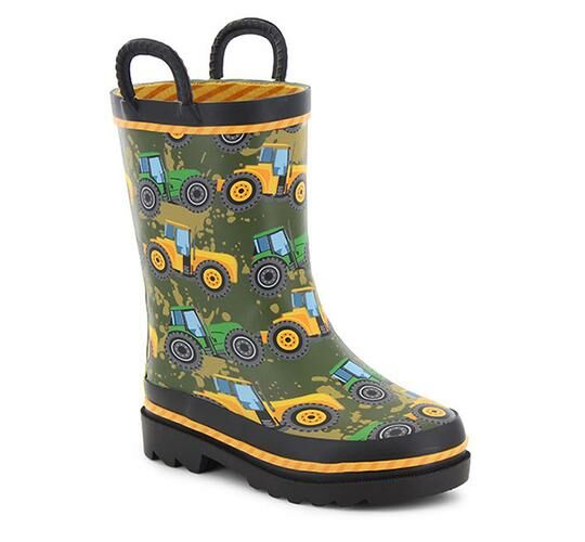 Kids Tractor Tough Rain Boots