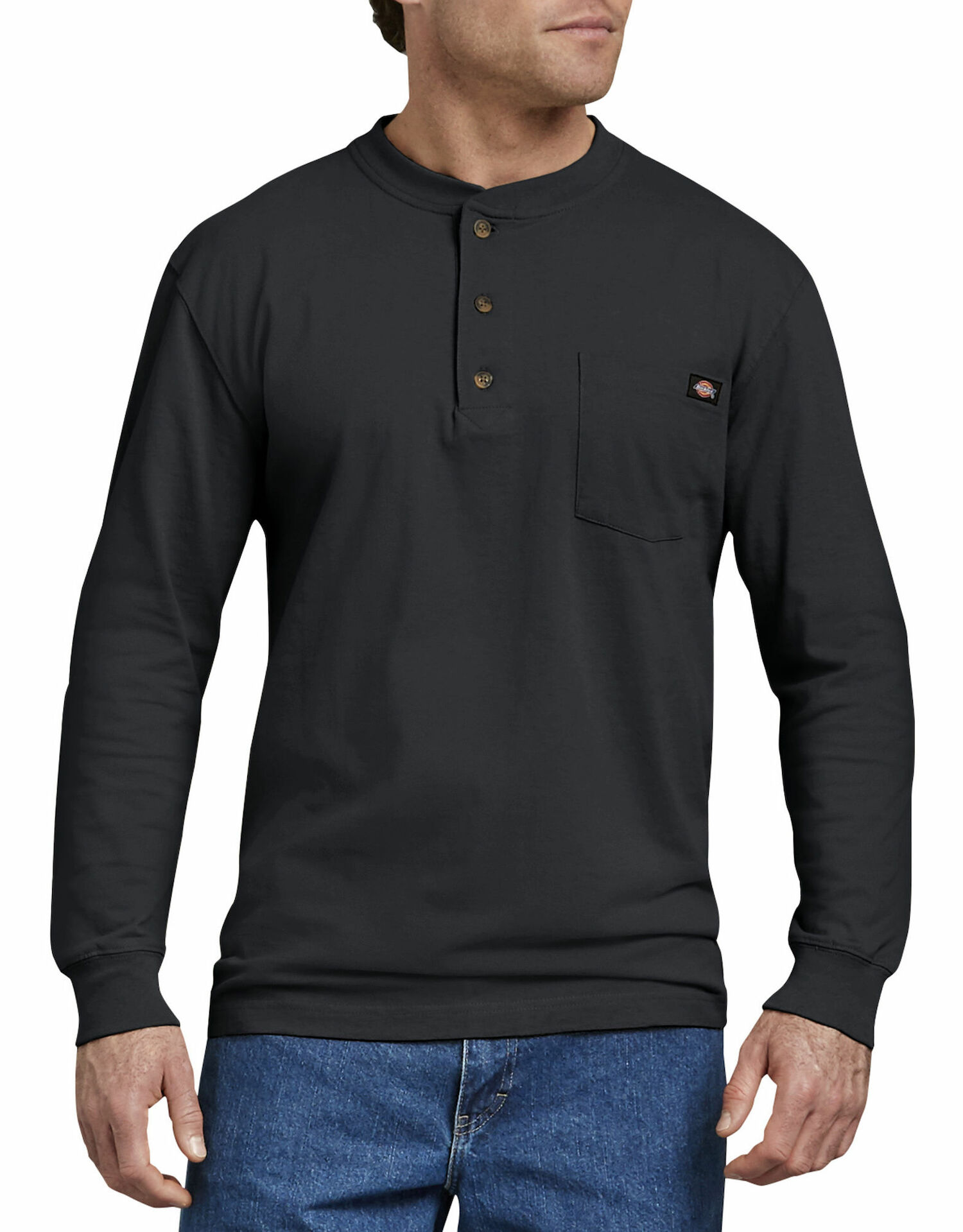 Long Sleeve Heavyweight Henley Shirt