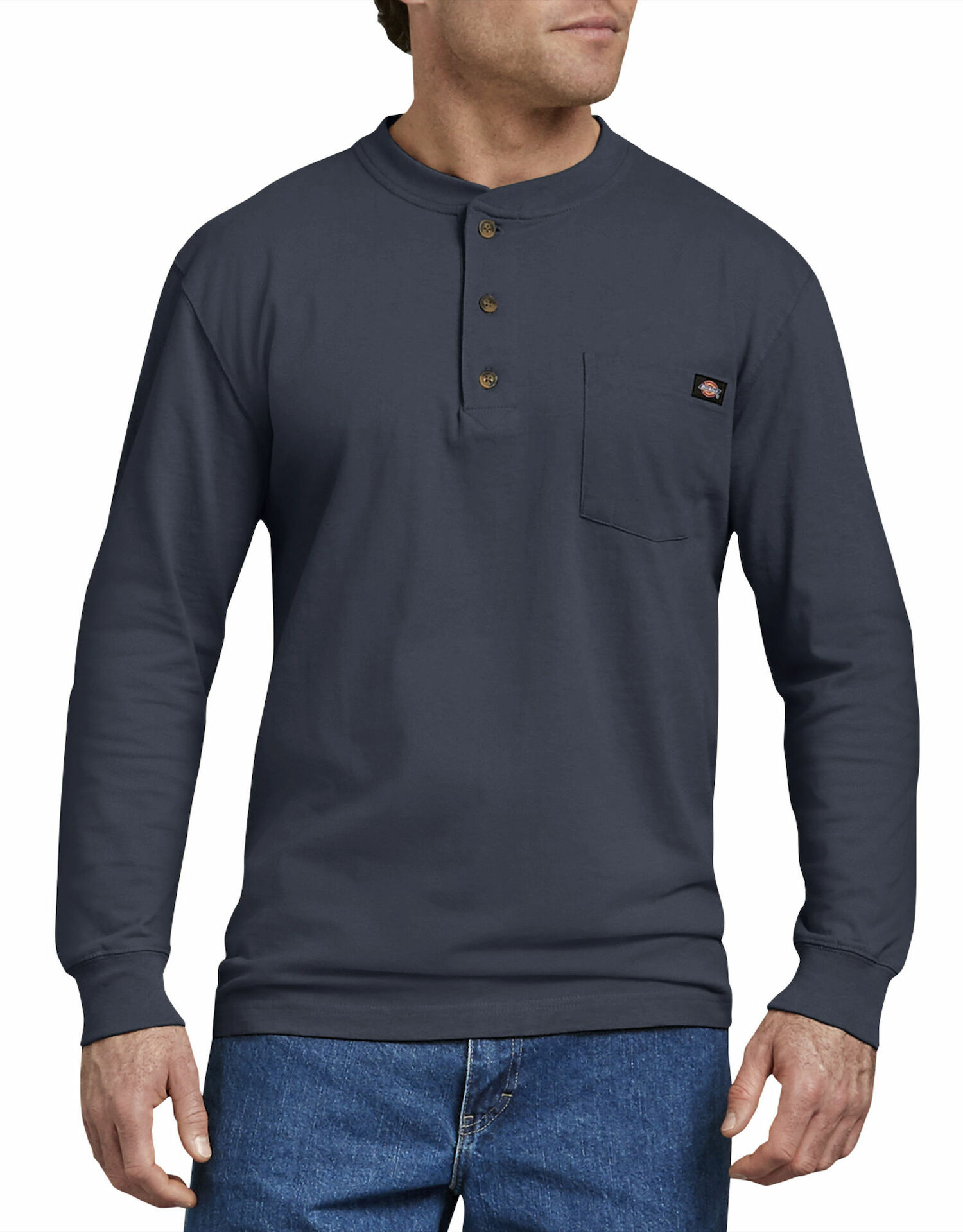 Long Sleeve Heavyweight Henley Shirt